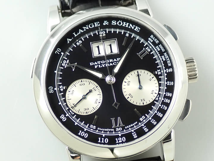 A.ランゲ＆ゾーネ ダトグラフ Ref.403.035 ブラック文字盤 中古 Z22ZM629