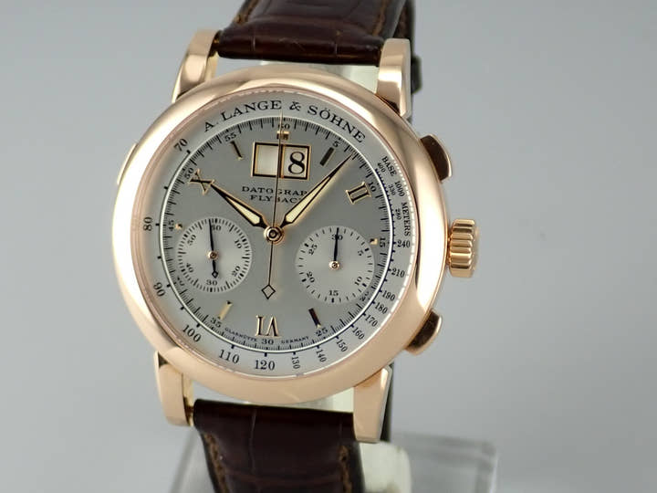 A.ランゲ＆ゾーネ ダトグラフ Ref.403.032 シルバー文字盤 中古 datograph-5