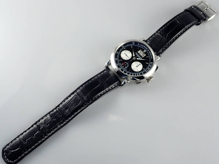 A.ランゲ＆ゾーネ ダトグラフ Ref.405.035 ブラック/シルバー文字盤 中古 datograph-7