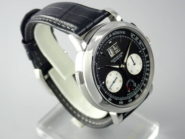 A.ランゲ＆ゾーネ ダトグラフ Ref.405.035 ブラック/シルバー文字盤 中古 datograph-7