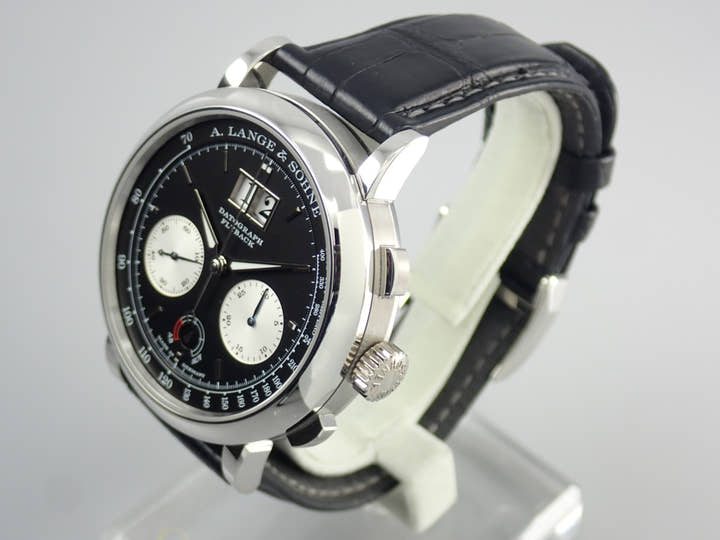 A.ランゲ＆ゾーネ ダトグラフ Ref.405.035 ブラック/シルバー文字盤 中古 datograph-7