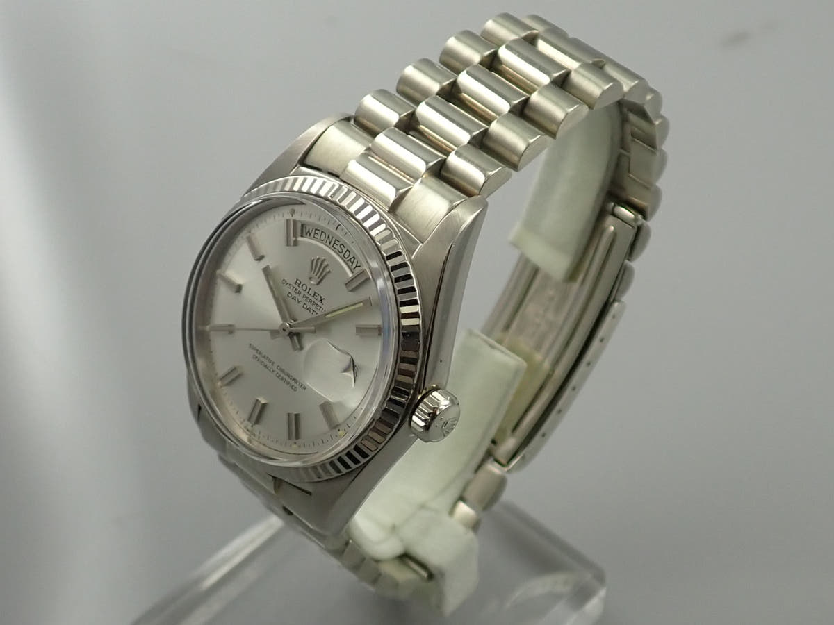 ロレックス デイデイト Ref.1803 シルバー文字盤 中古 P8001986