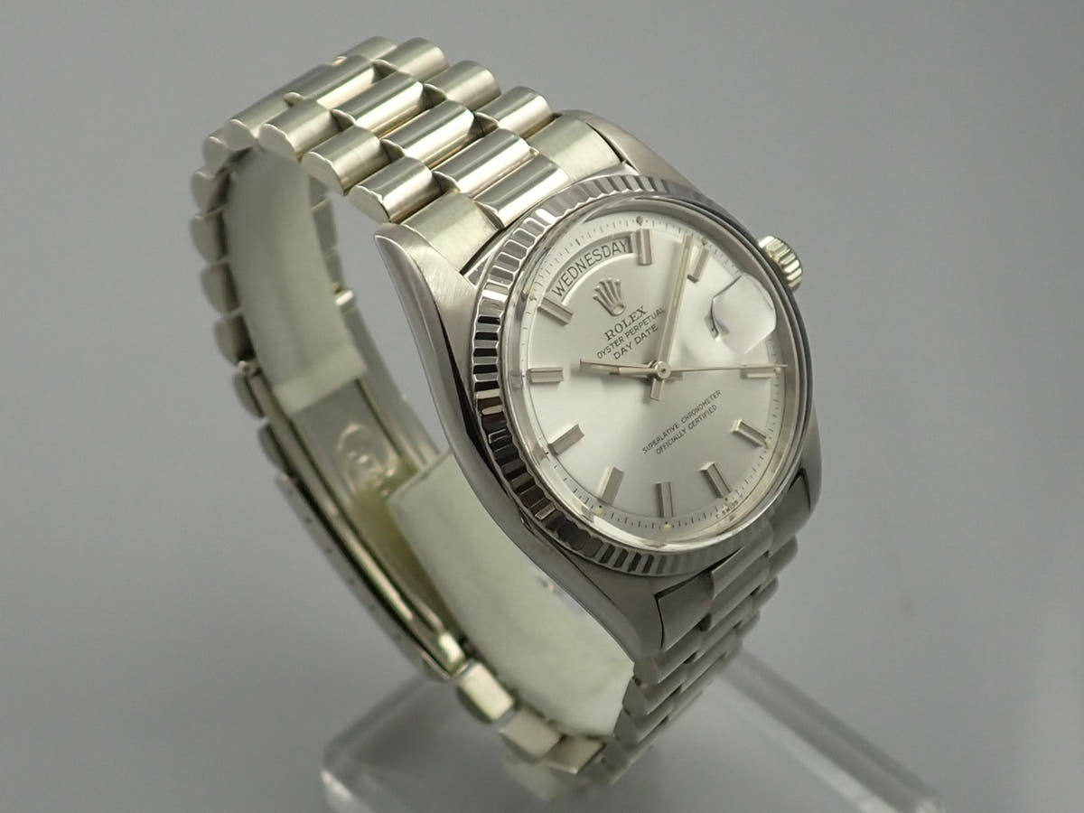 ロレックス デイデイト Ref.1803 シルバー文字盤 中古 P8001986