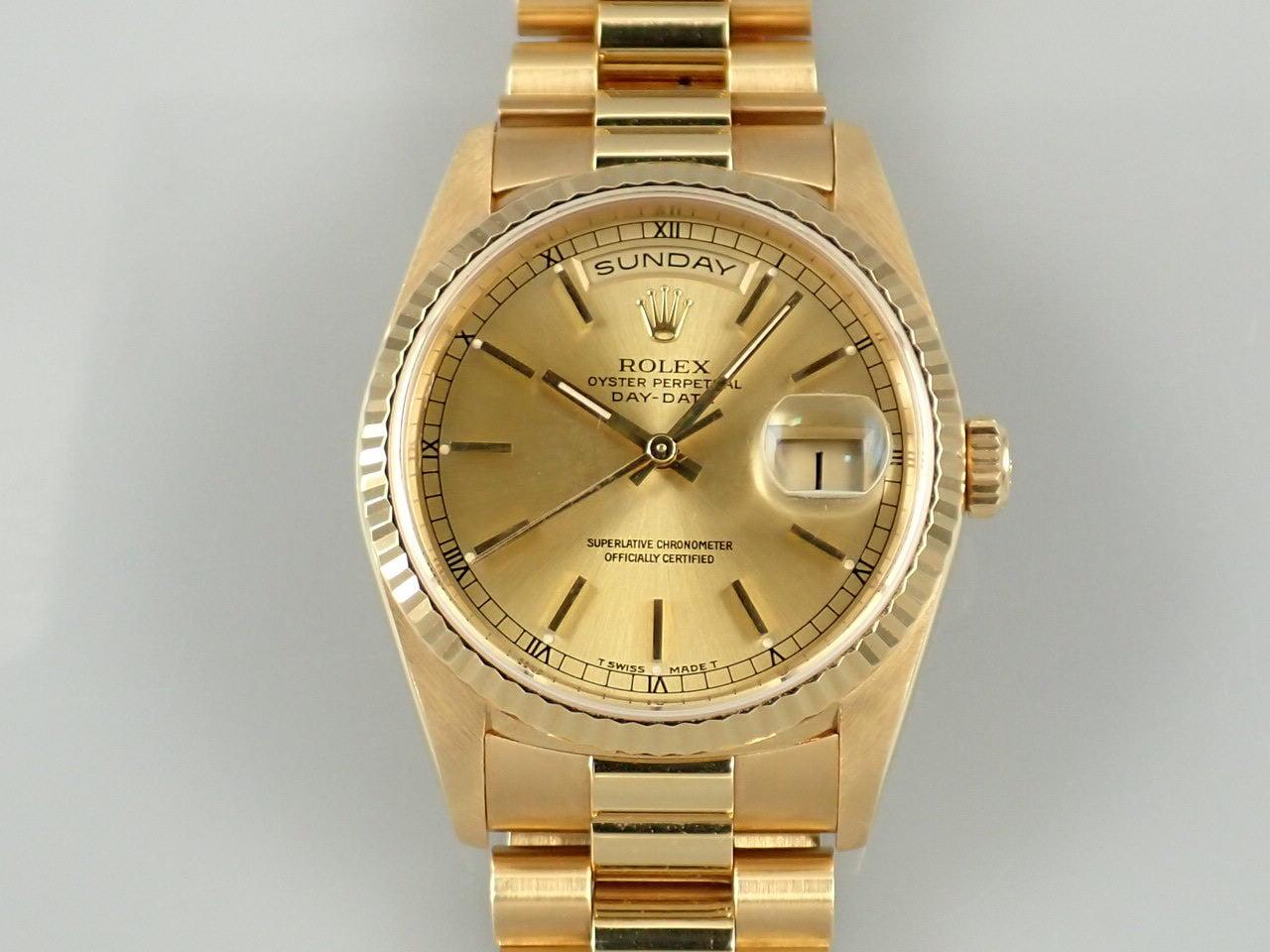 Rolex Day-Date E series &lt;Box and other details&gt;