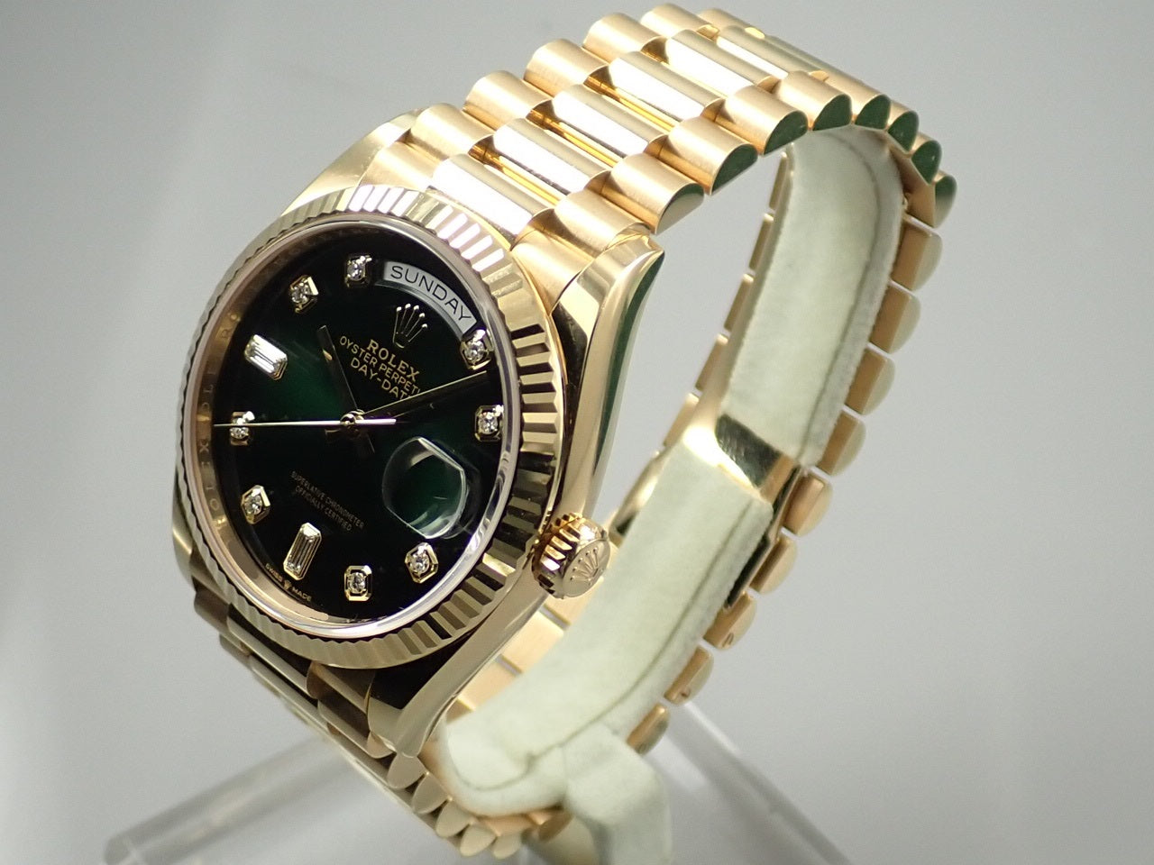 Rolex Day-Date 36 10P Diamond &lt;New Warranty Box etc.&gt;