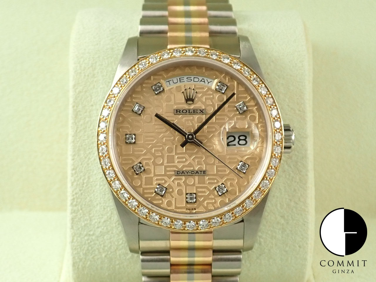 Rolex Day-Date Torridor 10P Diamond [Good Condition] &lt;Box and Other&gt;