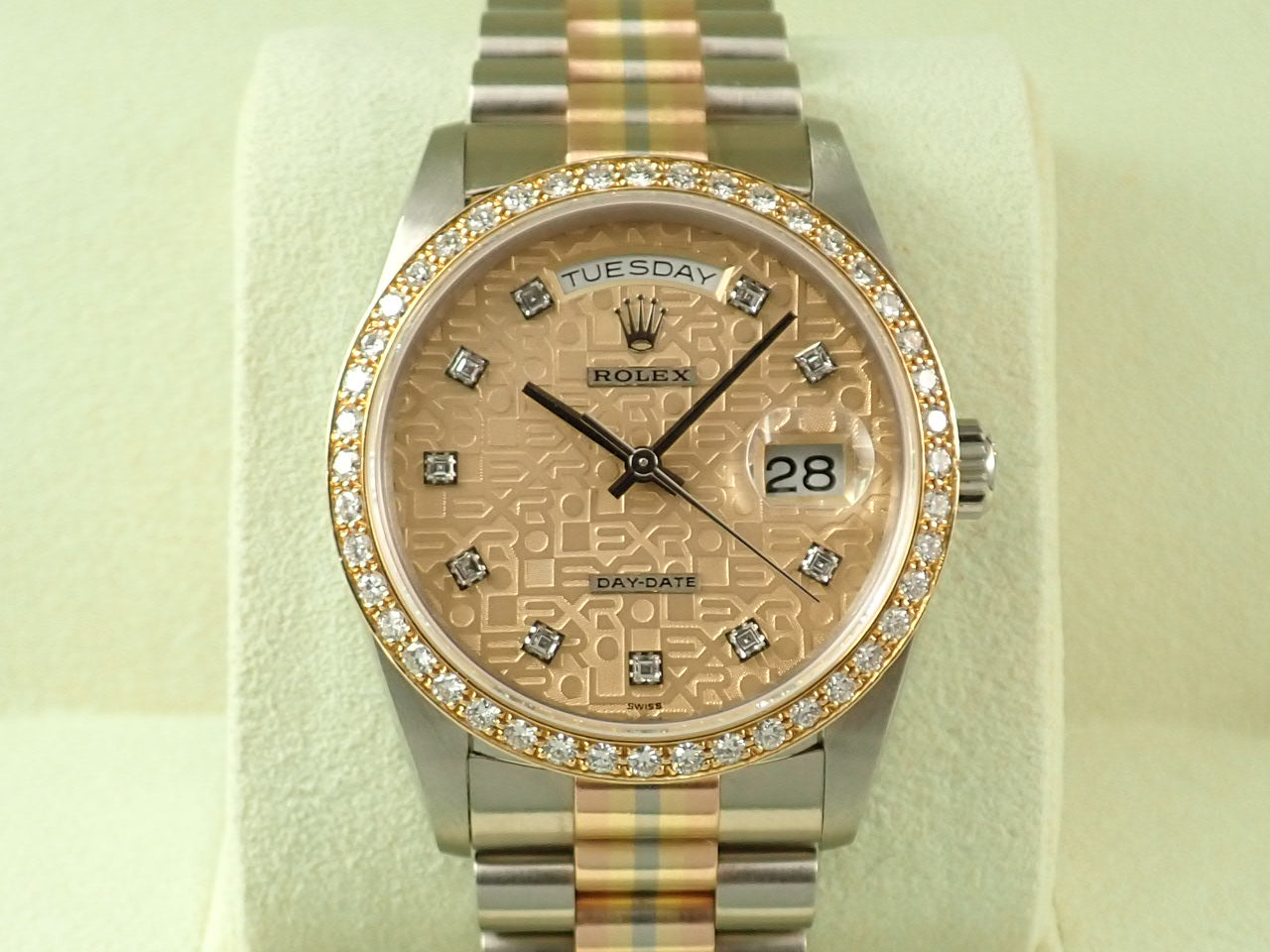 Rolex Day-Date Torridor 10P Diamond [Good Condition] &lt;Box and Other&gt;