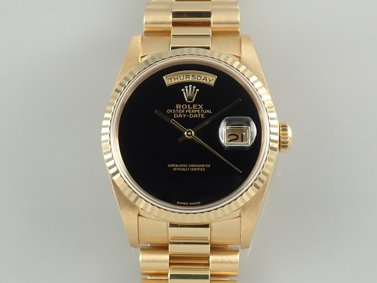 ロレックス デイデイト Ref.18238 オニキス文字盤 美品 3WTFZJTV