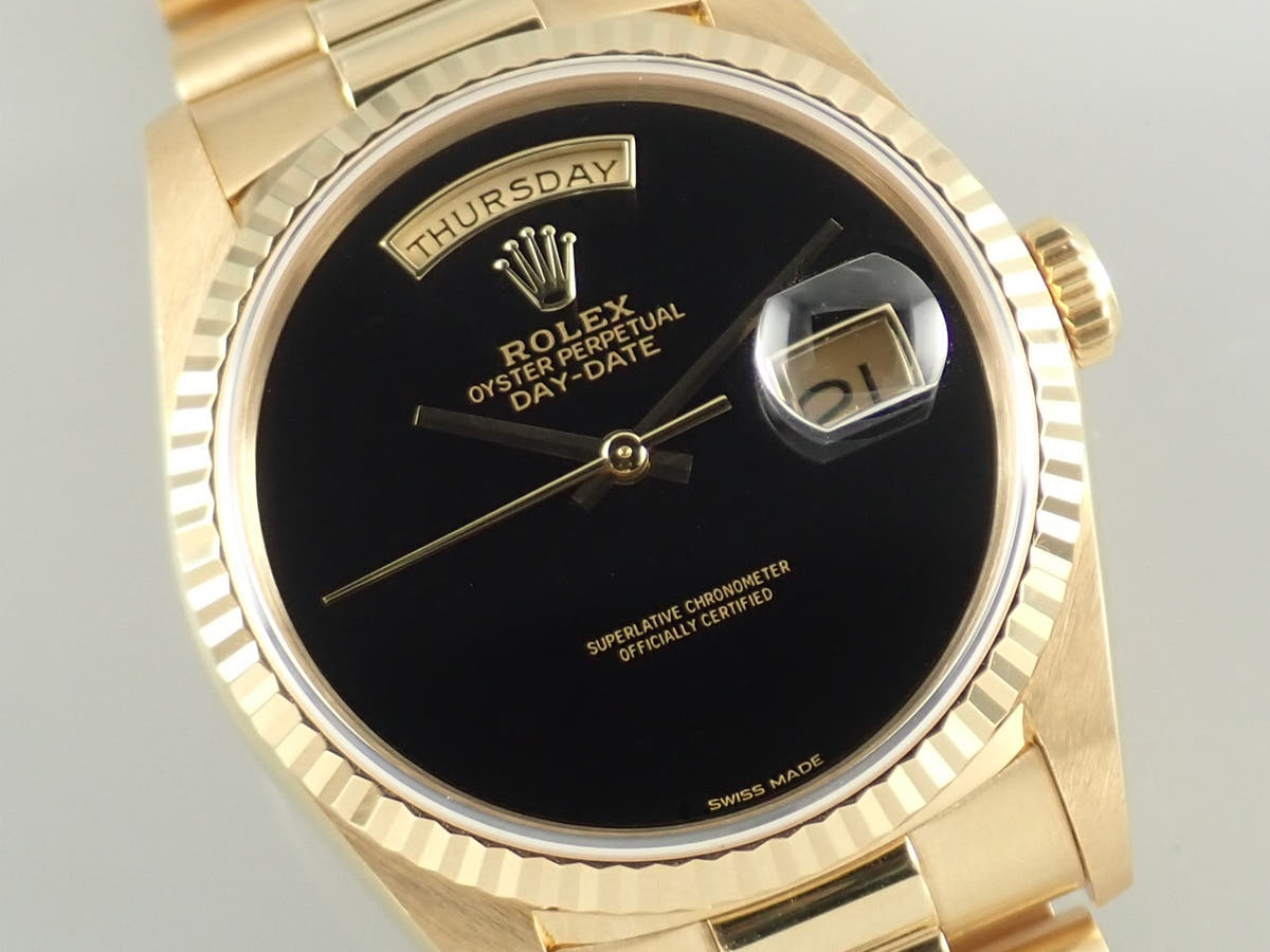 ロレックス デイデイト Ref.18238 オニキス文字盤 美品 3WTFZJTV