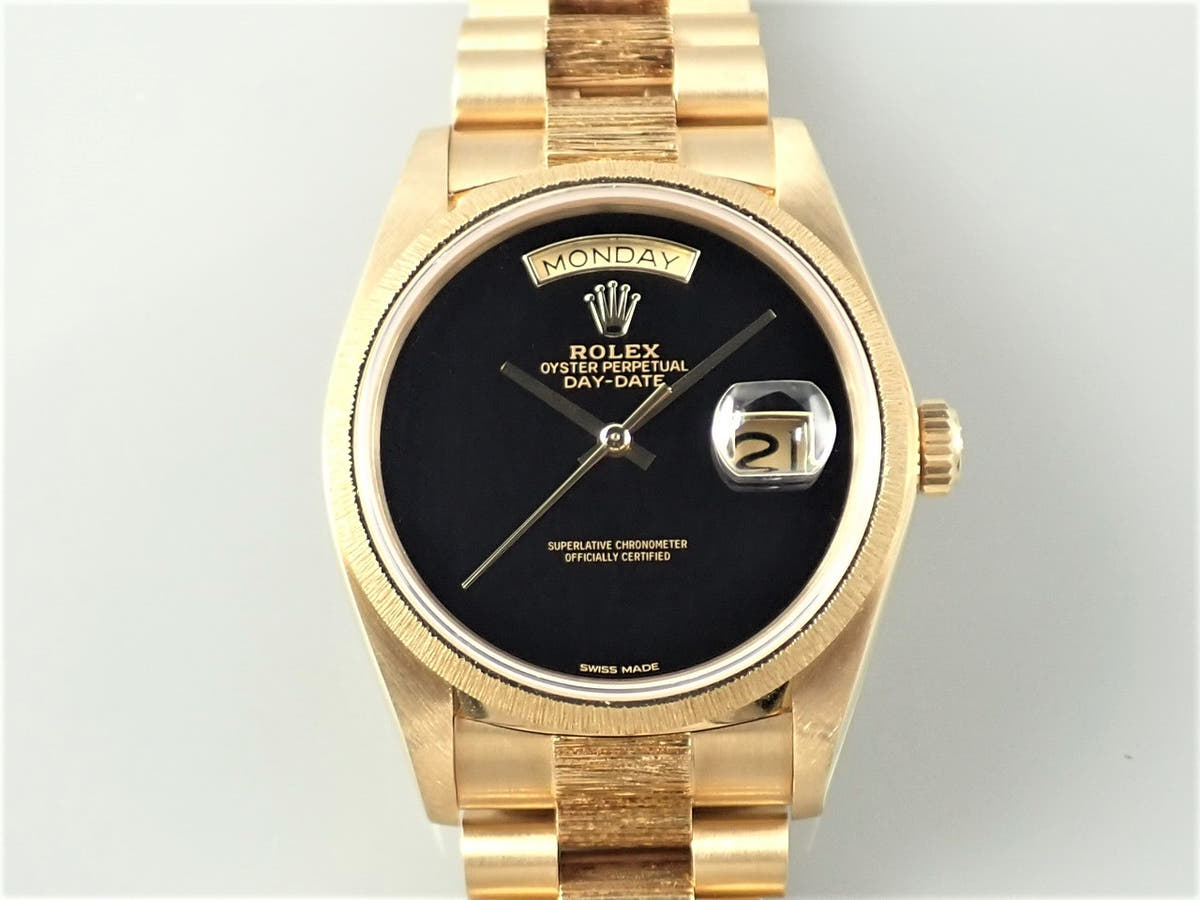 ロレックス デイデイト Ref.18078 オニキス文字盤 中古 AP351X3P
