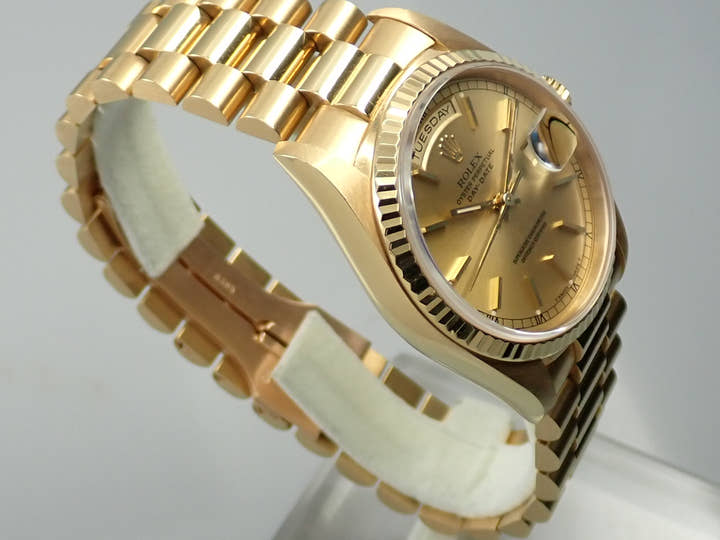Rolex Day-Date 36 Ref. 18238 Yellow Gold Champagne Gold Dial