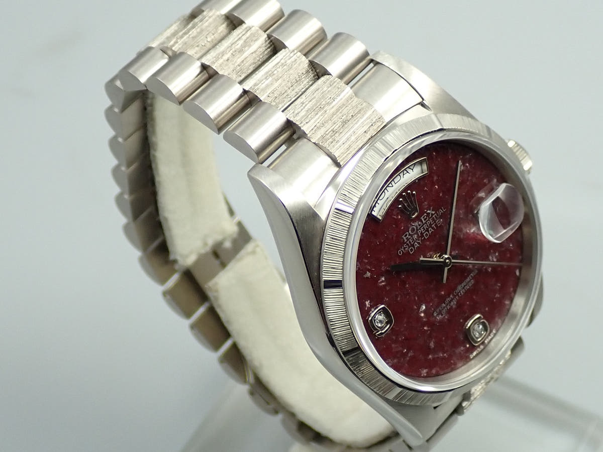 ロレックス デイデイト36 Ref.18249 グロッシュラー文字盤 美品 R6231391