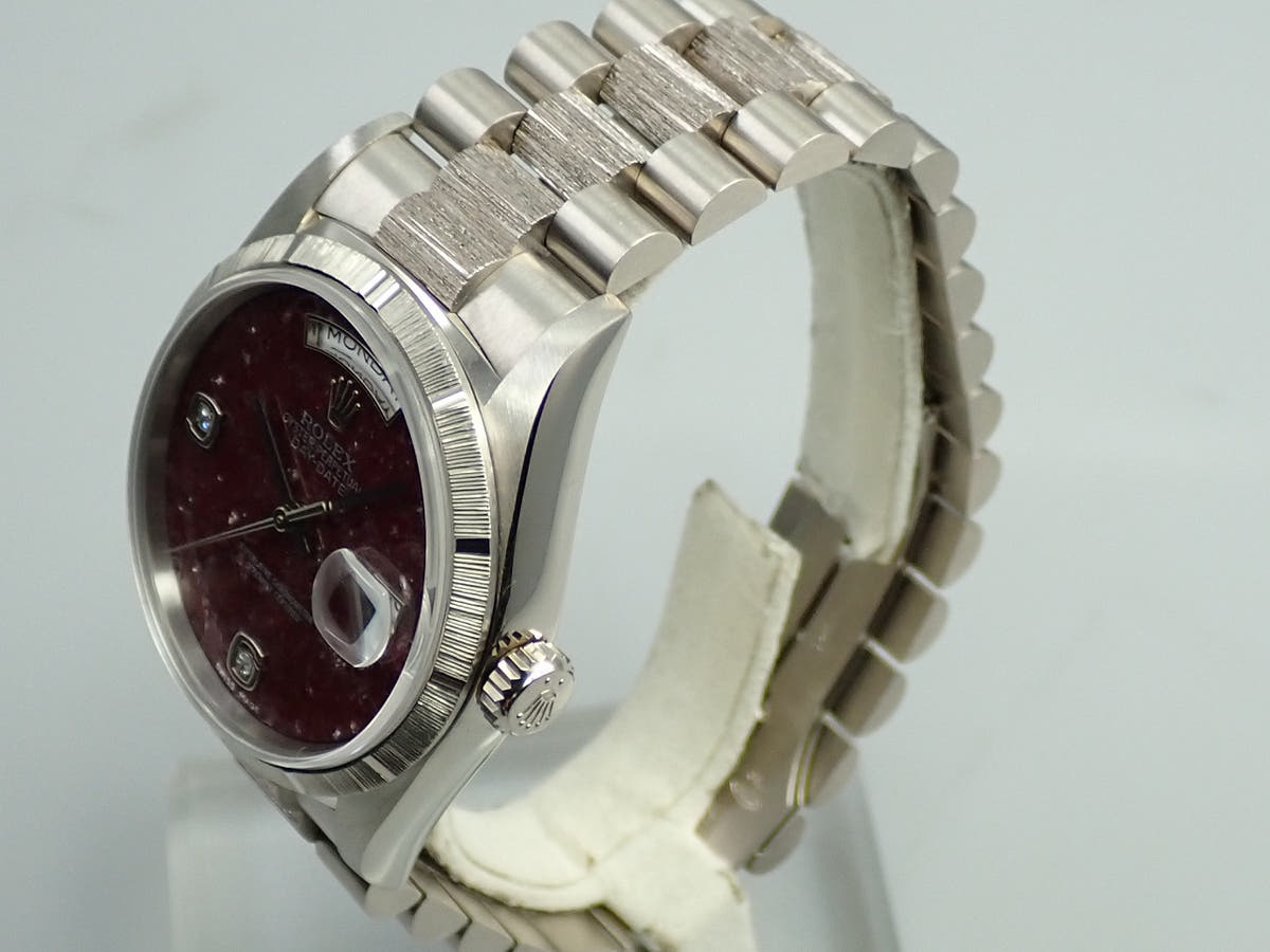ロレックス デイデイト36 Ref.18249 グロッシュラー文字盤 美品 R6231391