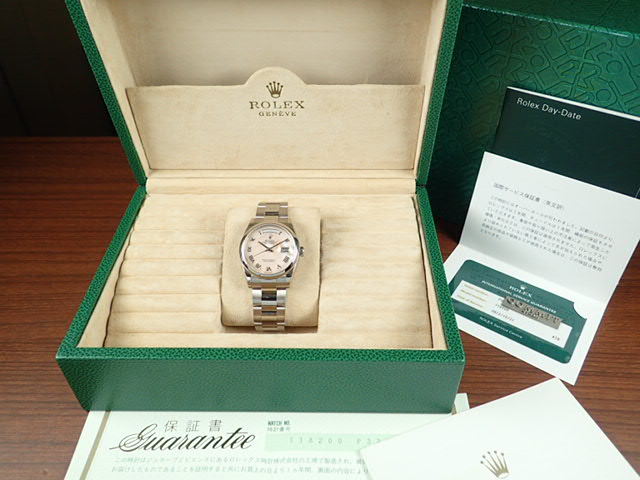 Rolex Day-Date Shell Dial P-Serial