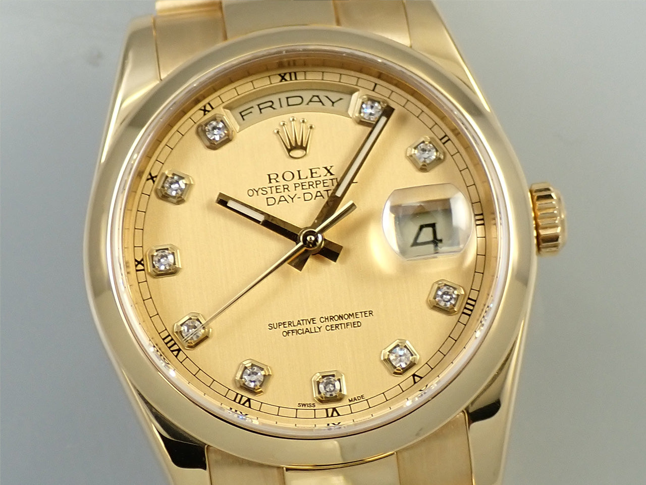 デイデイト Ref.118208 (ID:UW7C9F39) | ロレックス | 高級腕時計の
