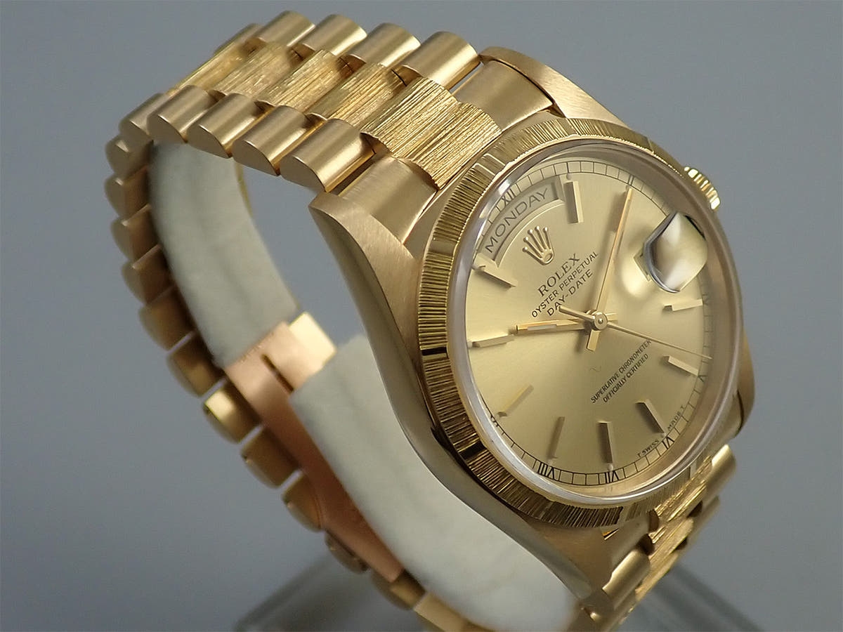 ロレックス デイデイト Ref.18248 シャンパンゴールド文字盤 美品 XYS1RKZH
