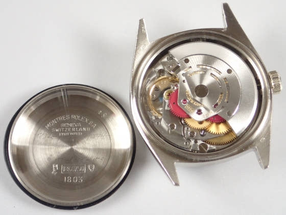 ロレックス デイデイト Ref.1803 シルバー文字盤 中古 day-date-2