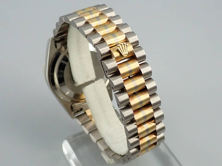 ロレックス デイデイト トリドール Ref.18239BIC ホワイトゴールド/ローズゴールド/イエローゴールド コッパー文字盤