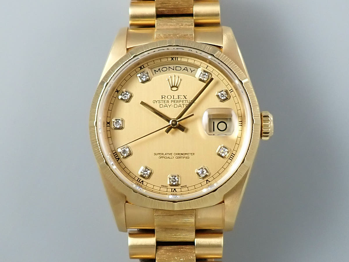 ロレックス デイデイト Ref.18248 シャンパンゴールド文字盤 美品 0Y6414AU