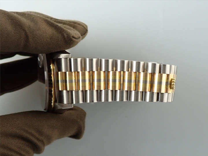 ロレックス デイデイト トリドール Ref.18239BIC ホワイトゴールド/ローズゴールド/イエローゴールド コッパー文字盤