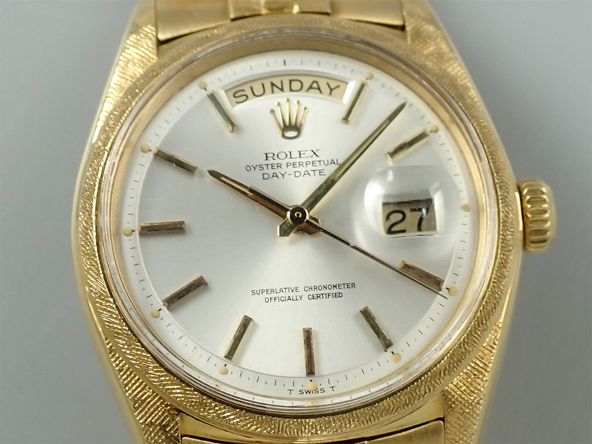 ロレックス デイデイト36 Ref.1806 シルバー文字盤 中古 8PA1Y3J9
