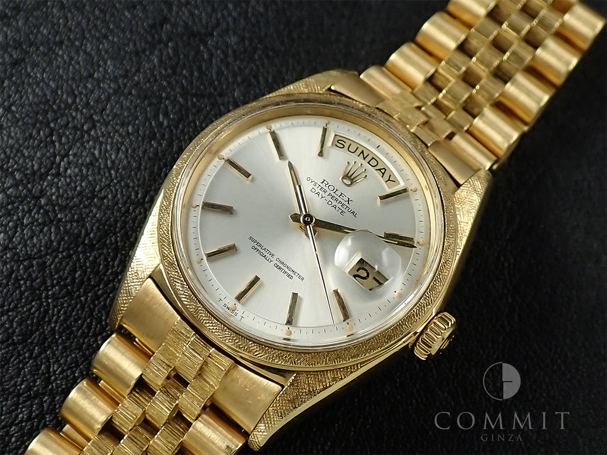 ロレックス デイデイト36 Ref.1806 シルバー文字盤 中古 8PA1Y3J9