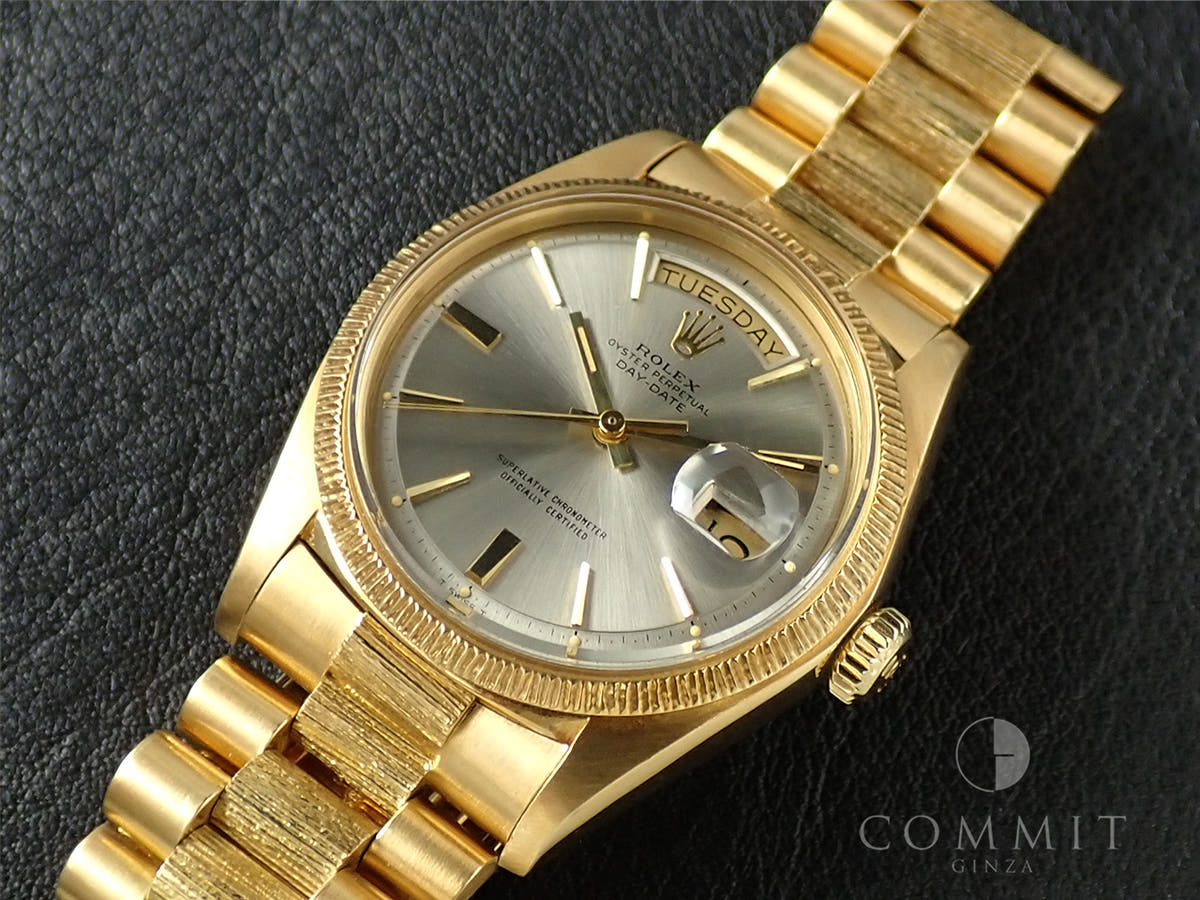 ロレックス デイデイト Ref.1807/8 グレー文字盤 中古 4CZH3MV4
