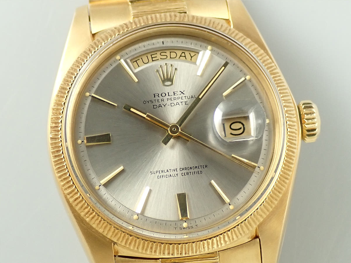 ロレックス デイデイト Ref.1807/8 グレー文字盤 中古 4CZH3MV4