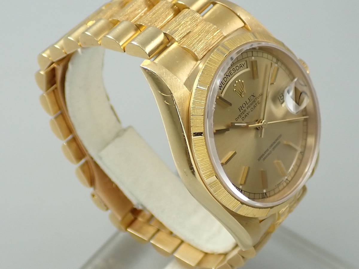ロレックス デイデイト Ref.18248 シャンパンゴールド文字盤 中古 7VAS8988