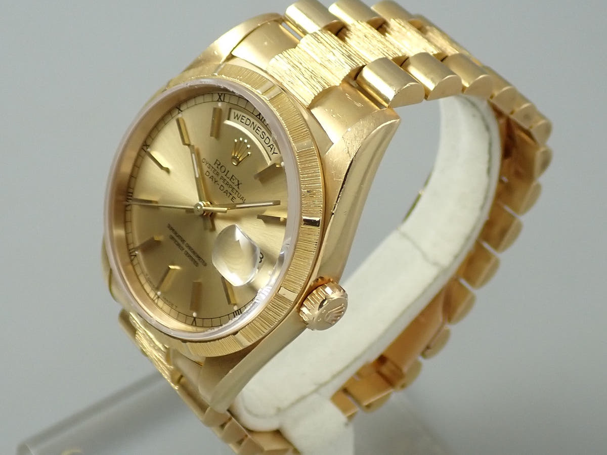 ロレックス デイデイト Ref.18248 シャンパンゴールド文字盤 中古 7VAS8988