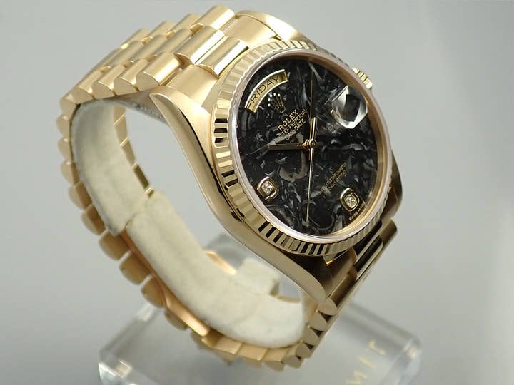 Rolex Day-Date 36 Ref. 18238 2BR Yellow Gold Ammonite Dial