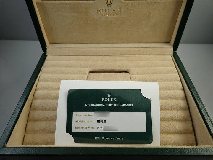 Rolex Day-Date 36 Ref. 18238 2BR Yellow Gold Ammonite Dial