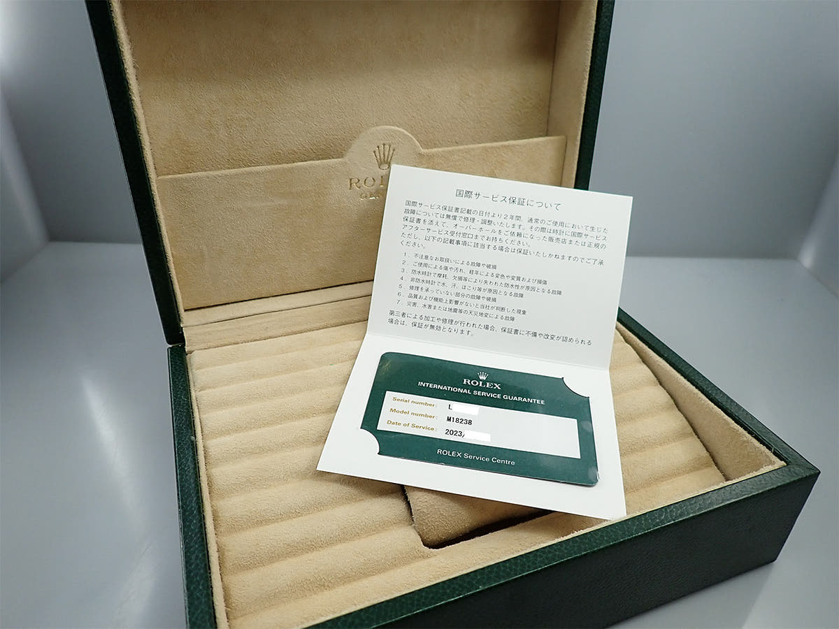 ロレックス デイデイト36 Ref.18238 アンモナイト文字盤 中古 160UPWJU