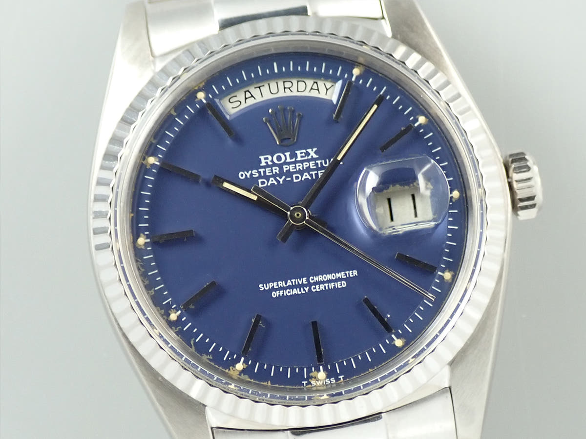 ロレックス デイデイト36 Ref.1803 ブルー文字盤 中古 928KMJ70