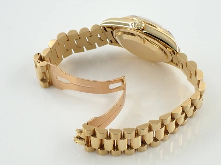 Rolex Day-Date 36 Ref. 18238A Yellow Gold Blue Gradient Dial