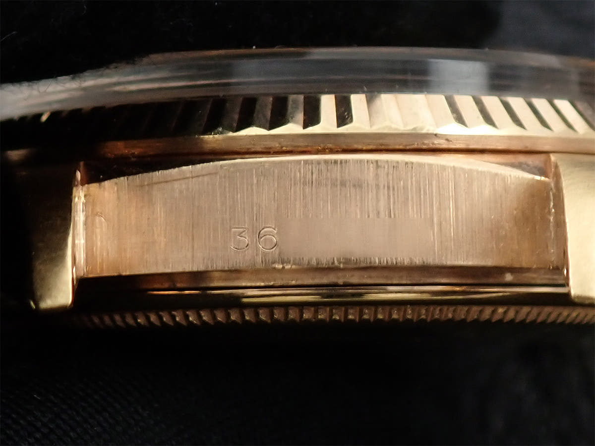 ロレックス デイデイト Ref.1803 シャンパンピンク文字盤 中古 80YXFTLR