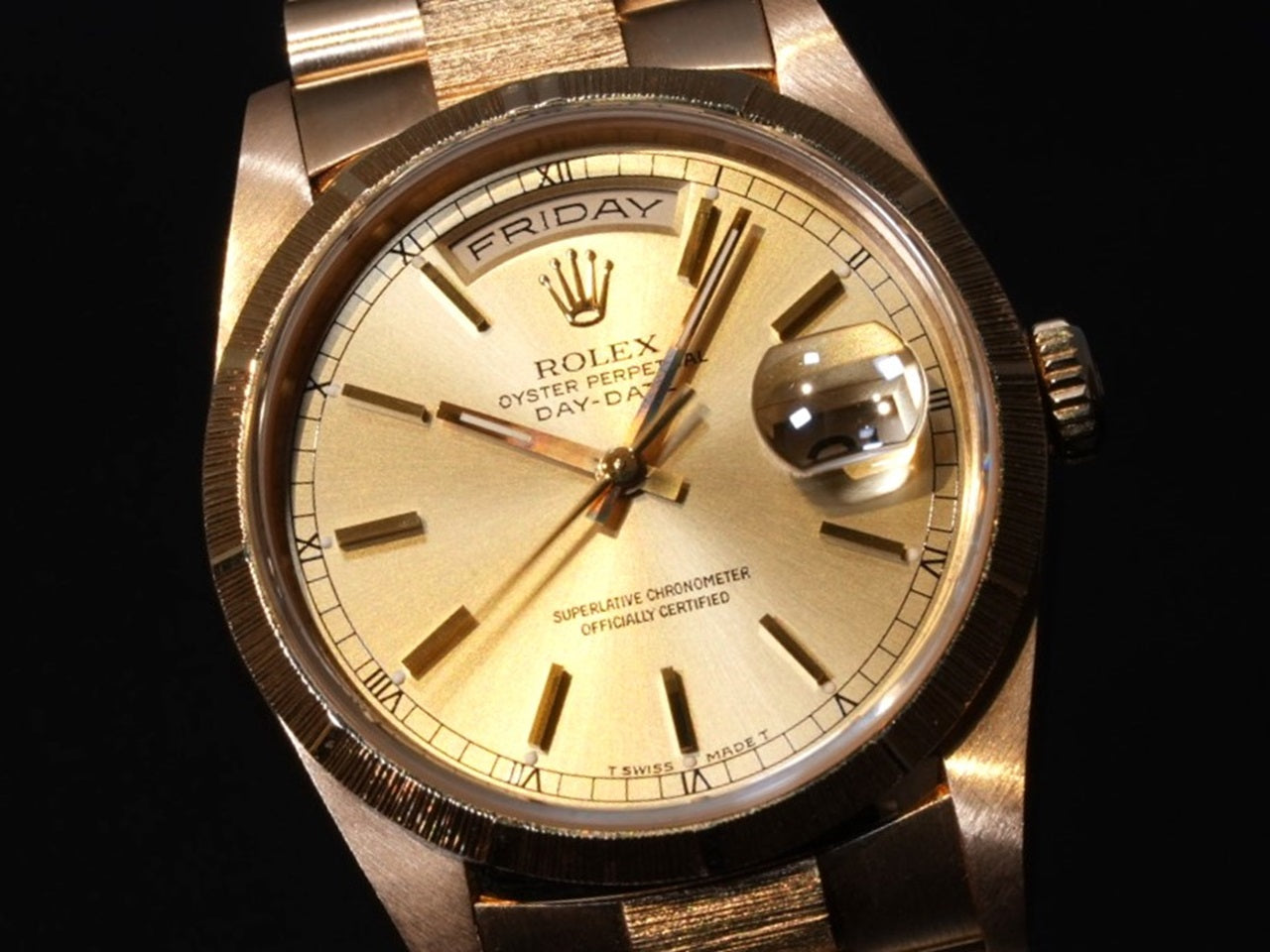 Rolex Day-Date Ref.18248 18KYG Champagne Gold Dial