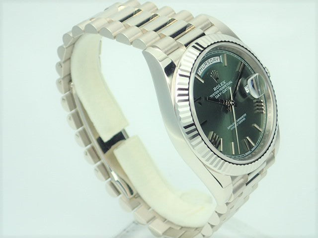 Rolex Day-Date 40 Random Olive Green Dial [Good Condition]