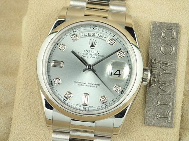 Rolex Day Date 10P Diamond Dial K Series