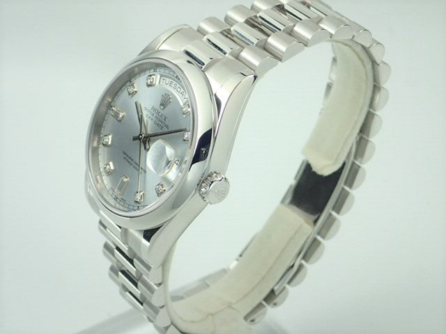 Rolex Day Date 10P Diamond Dial K Series