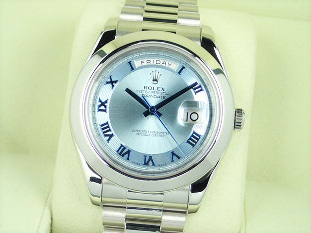 Rolex Day-Date II Ice Blue Dial