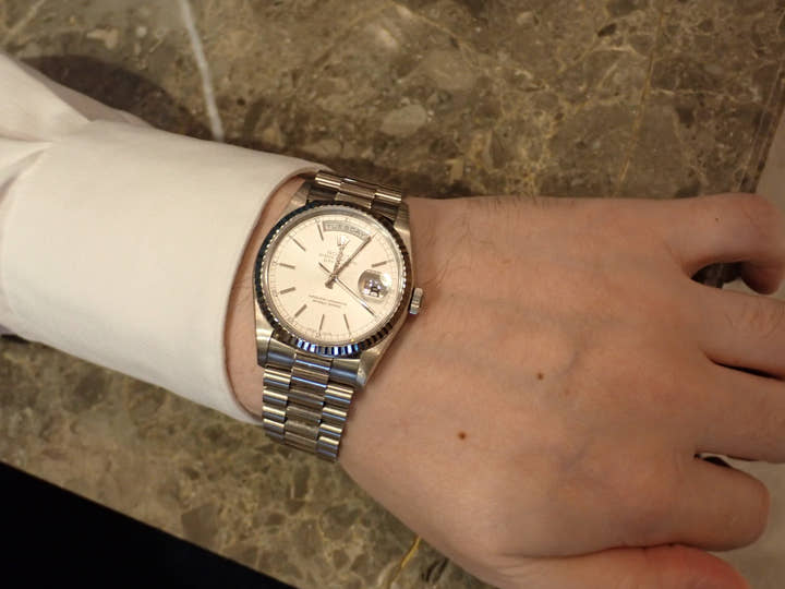 ロレックス デイデイト Ref.18239 ブラック文字盤 中古 day-date-56