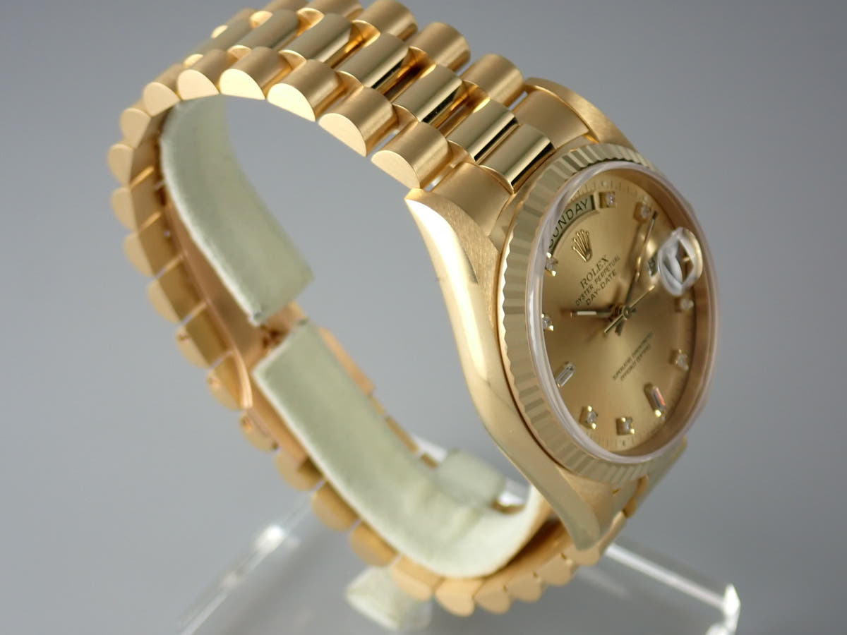 ロレックス デイデイト Ref.18238A シャンパン文字盤 中古 day-date-61