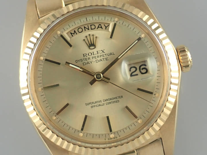 ロレックス デイデイト Ref.1803 シャンパン文字盤 中古 day-date-62