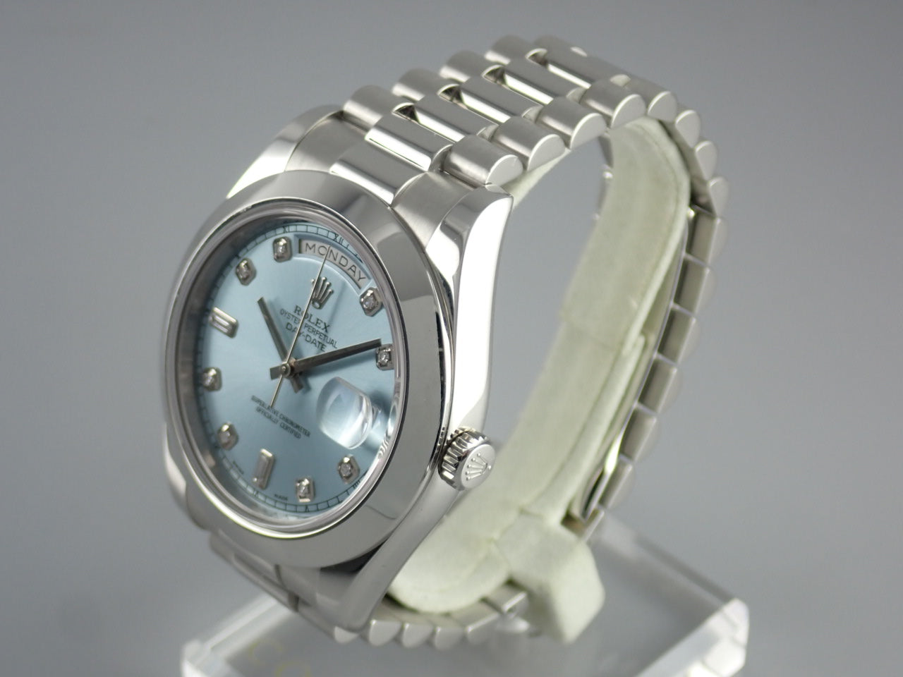 Rolex Day-Date II Ice Blue Dial