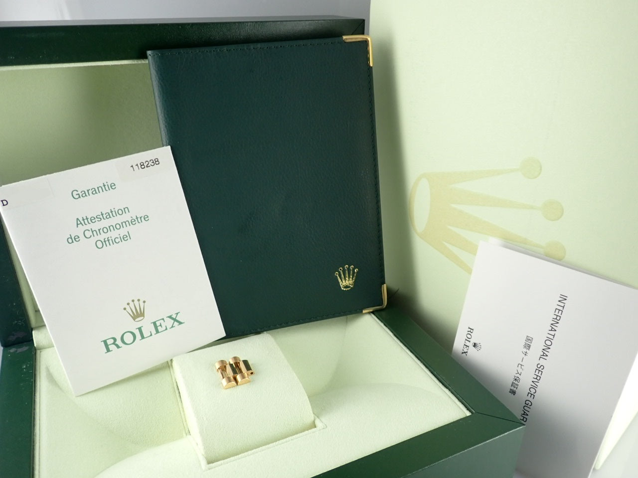 Rolex Day-Date Rare Onyx Dial D Series (around 2005)