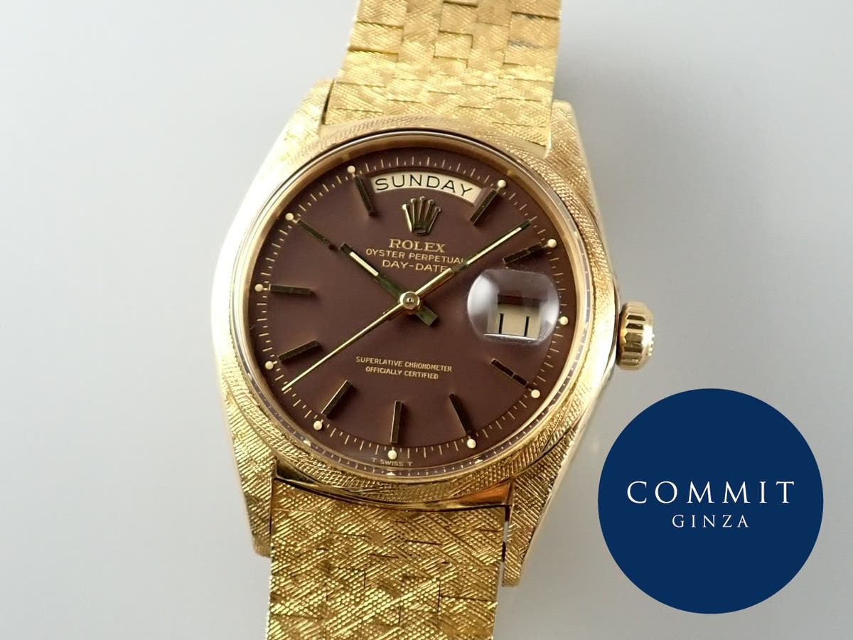 ロレックス デイデイト Ref.1806 チョコレート文字盤 中古 day-date-67