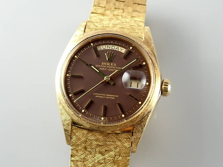 ロレックス デイデイト Ref.1806 チョコレート文字盤 中古 day-date-67