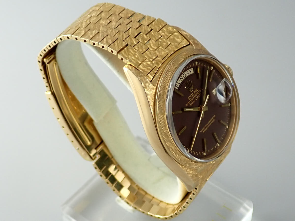 ロレックス デイデイト Ref.1806 チョコレート文字盤 中古 day-date-67