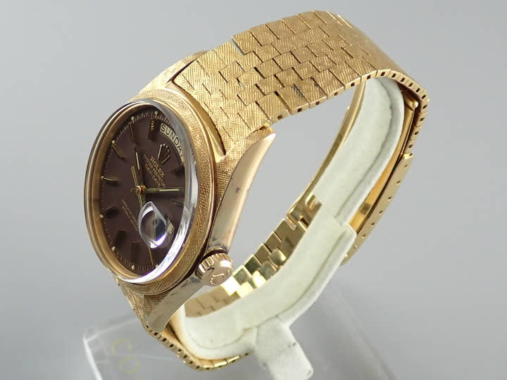 ロレックス デイデイト Ref.1806 チョコレート文字盤 中古 day-date-67
